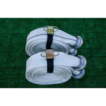 Węże W 75-20-ŁA spięte noszakami